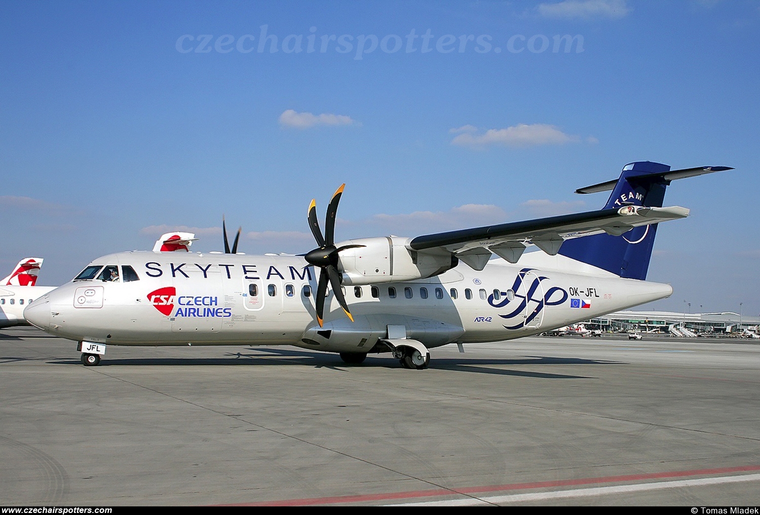 SkyTeam (CSA - Czech Airlines) – ATR ATR-42-500 OK-JFL