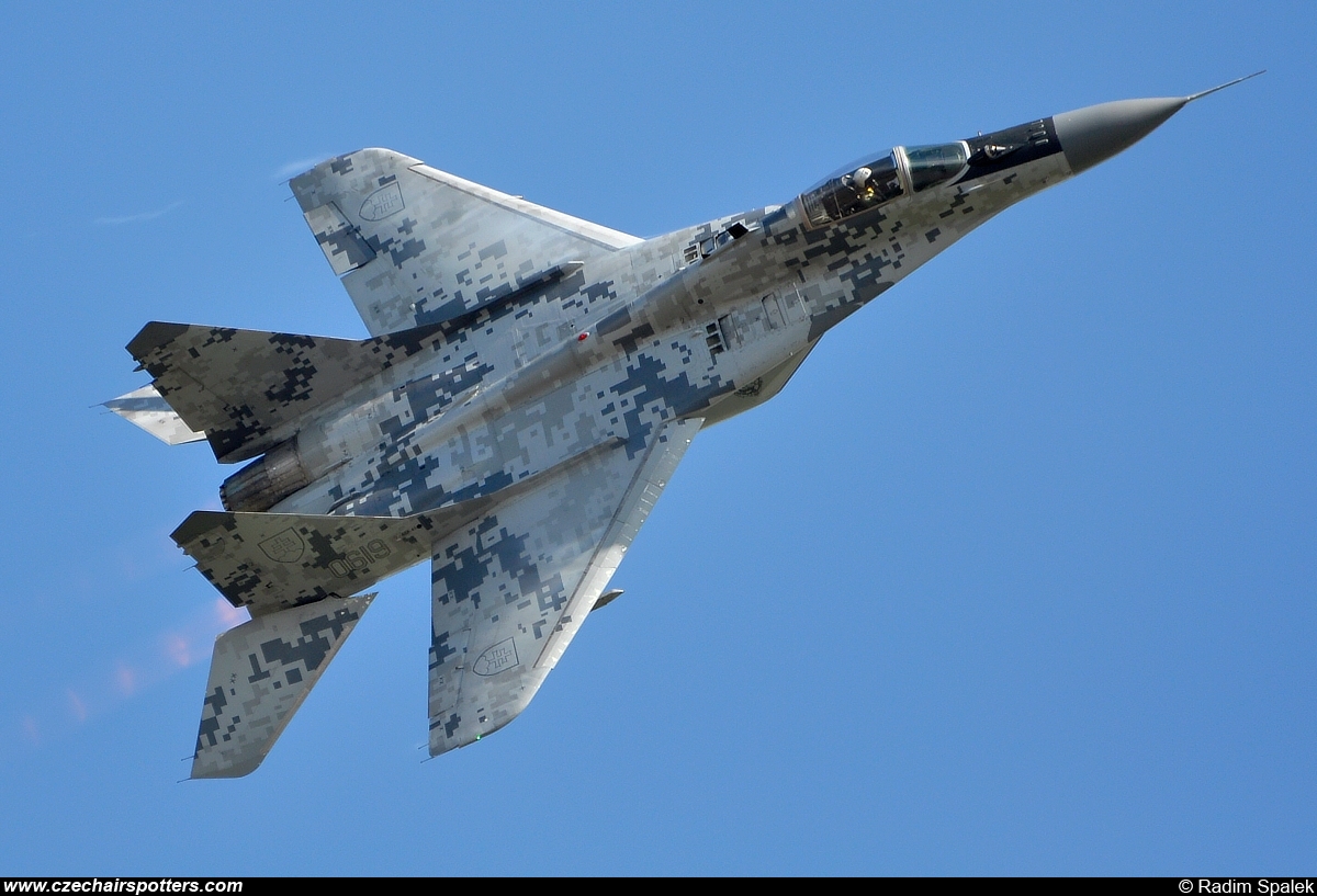 Slovakia - Air Force – Mikoyan-Gurevich MiG-29AS / 9-12A 0619
