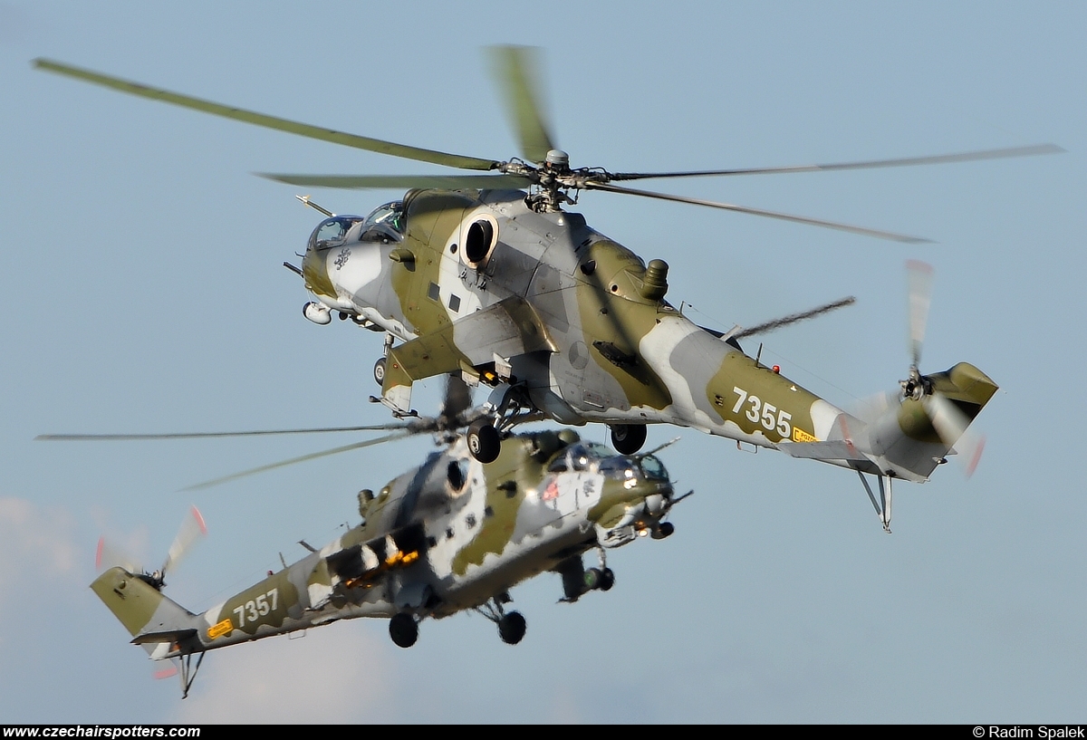 Czech - Air Force – Mil Mi-24V Hind 7355