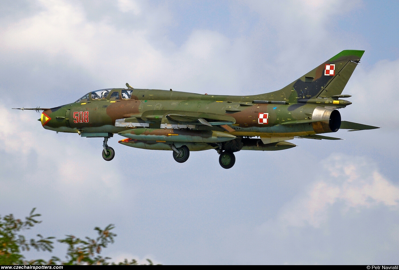 Poland - Air Force – Sukhoi Su-22 UM-3K Fitter G 508