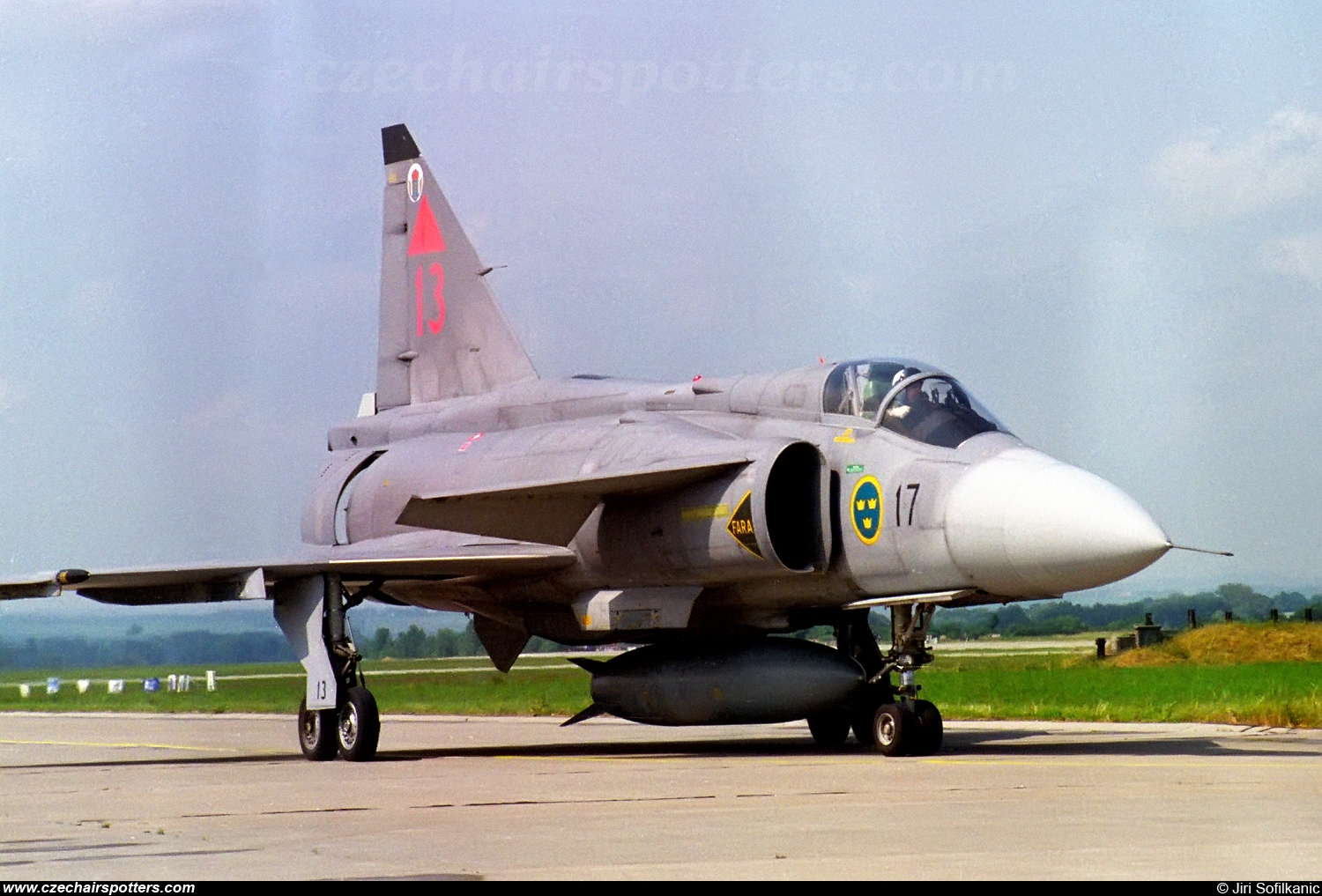 Sweden - Air Force – Saab JA37C Viggen 13-17