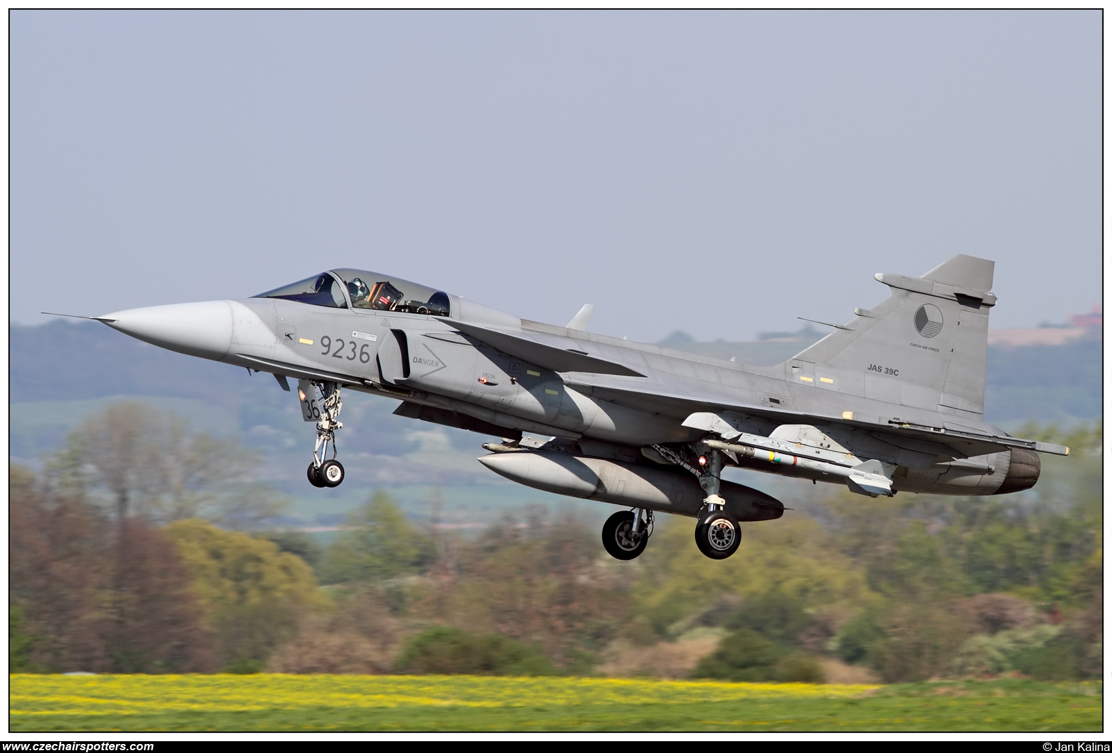 Czech - Air Force – Saab JAS39C Gripen 9236