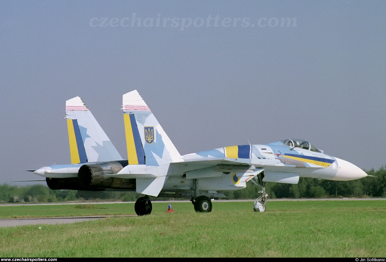 Ukraine - Air Force – Sukhoi Su-27 Flanker B 57