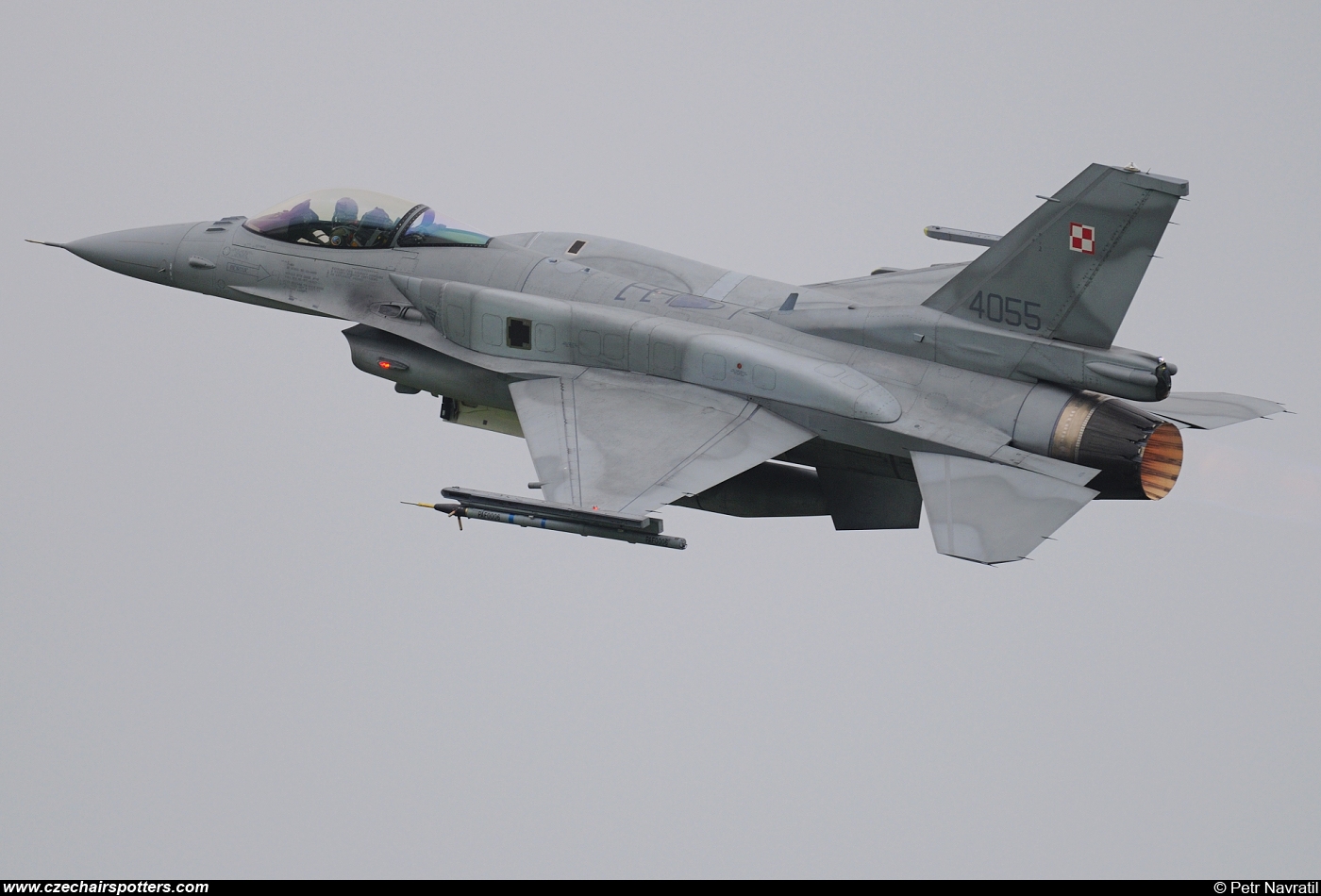 Poland - Air Force – Lockheed Martin F-16CJ Fighting Falcon 4055