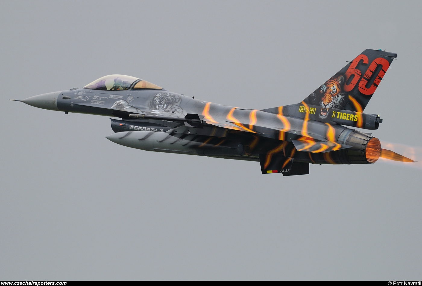 Belgium - Air Force – SABCA F-16AM Fighting Falcon FA-87