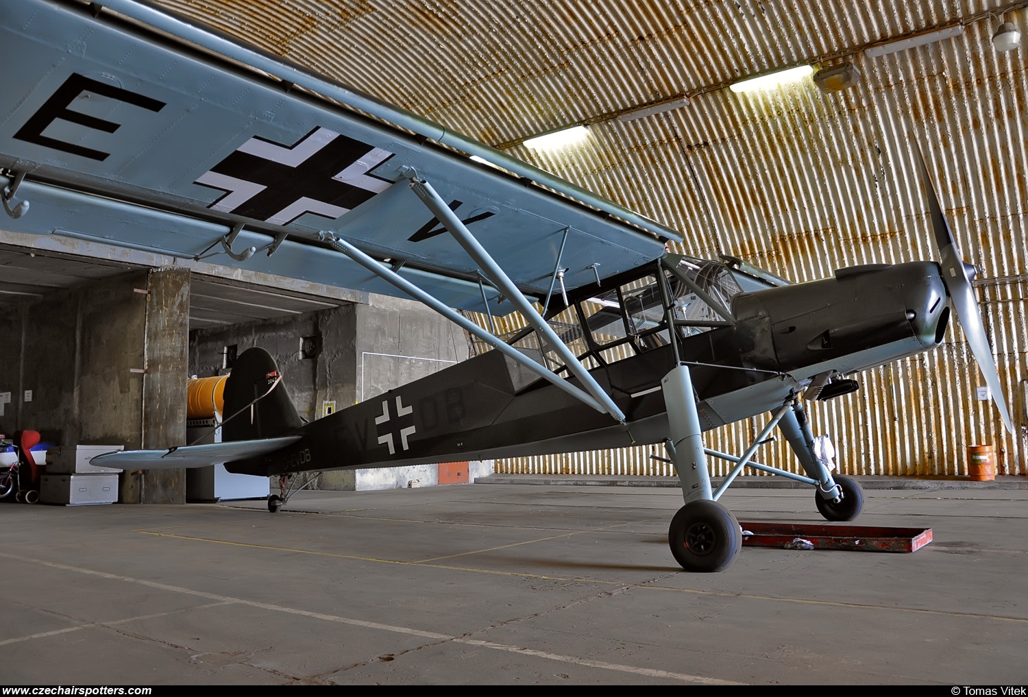 private – Fieseler  Fi-156C-3 Storch D-EVDB
