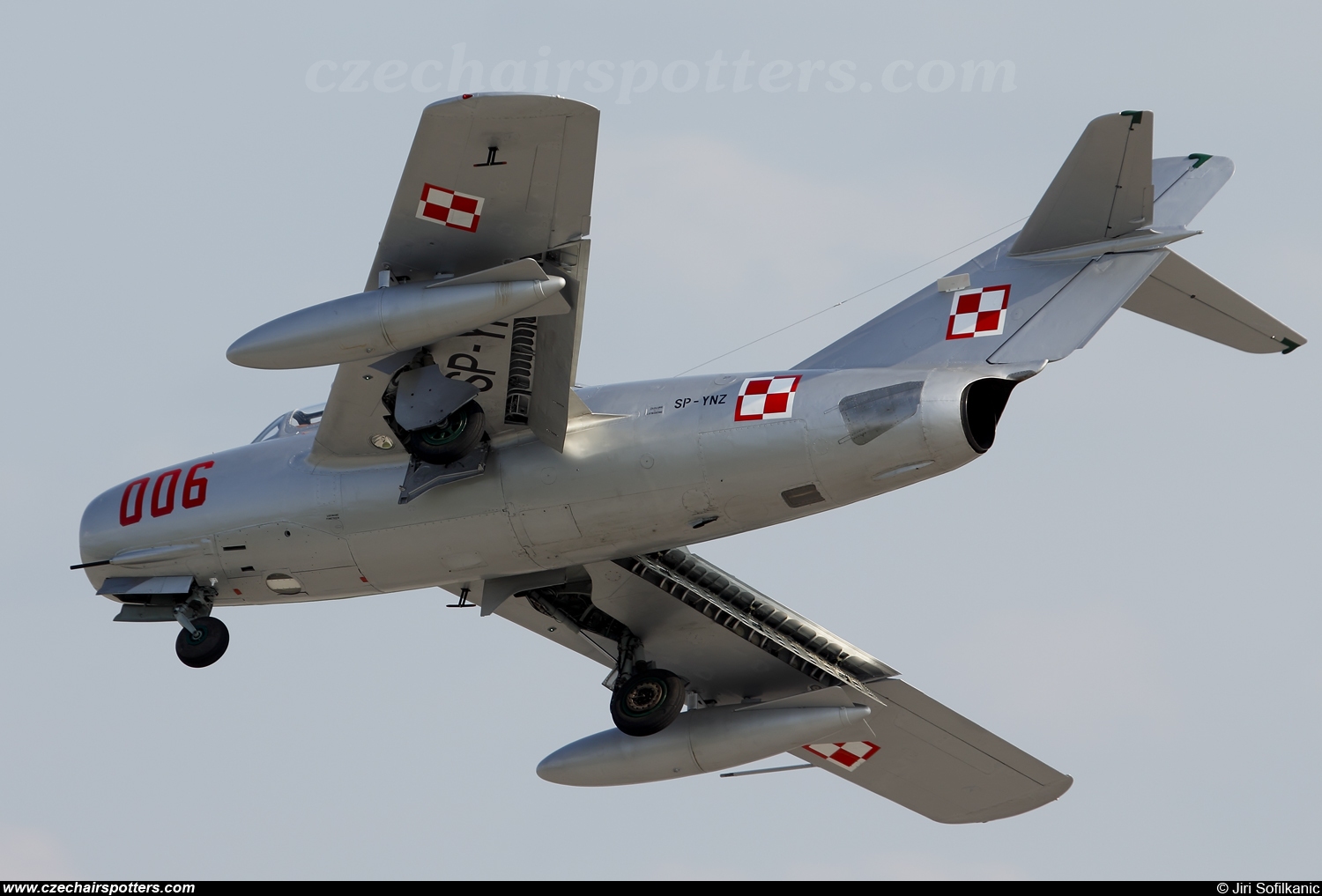 Polskie Orly – Mikoyan-Gurevich MiG-15UTI Midget (PZL-Mielec SBLim-2 ) SP-YNZ