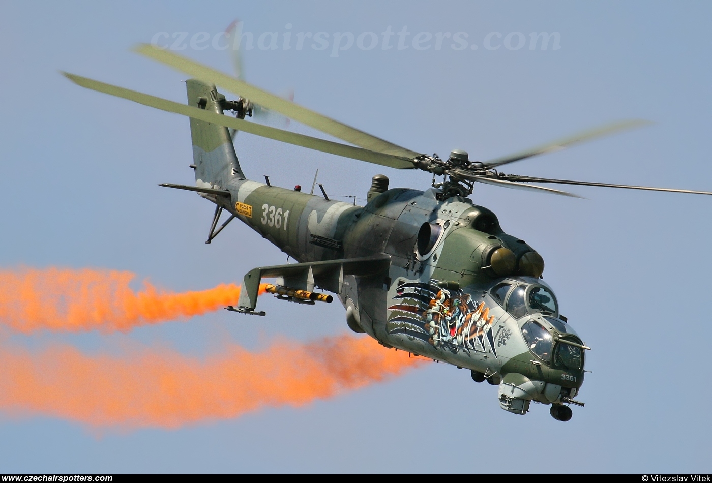 Czech - Air Force – Mil Mi-24V Hind 3361