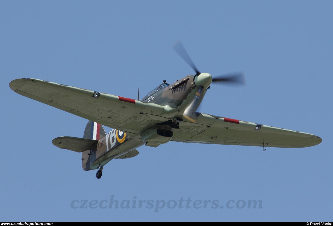 UK - Air Force – Hawker Hurricane Mk IIC LF363 / YB-W
