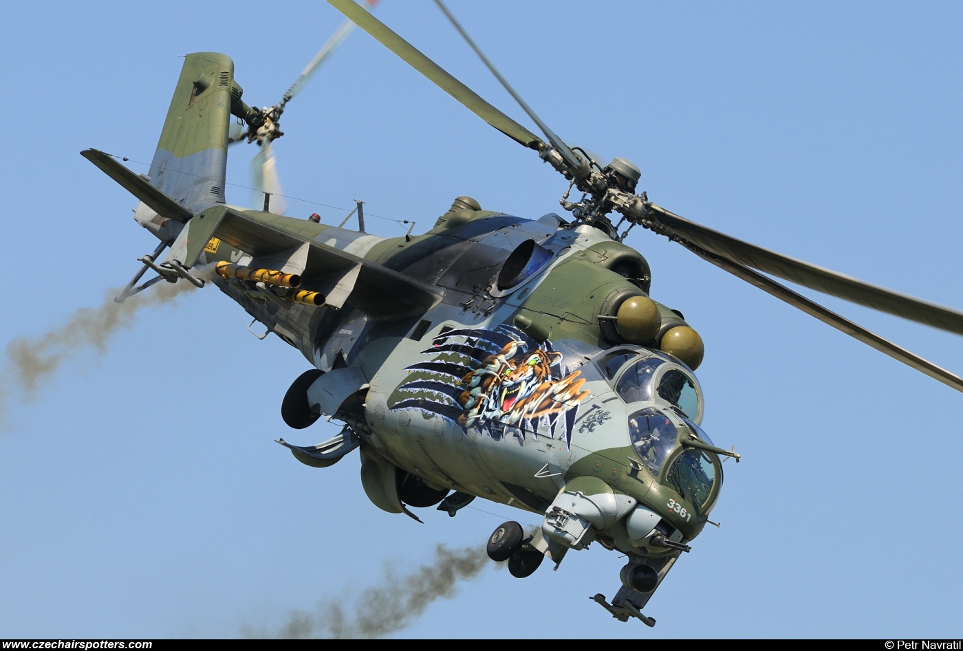 Czech - Air Force – Mil Mi-24V Hind 3361
