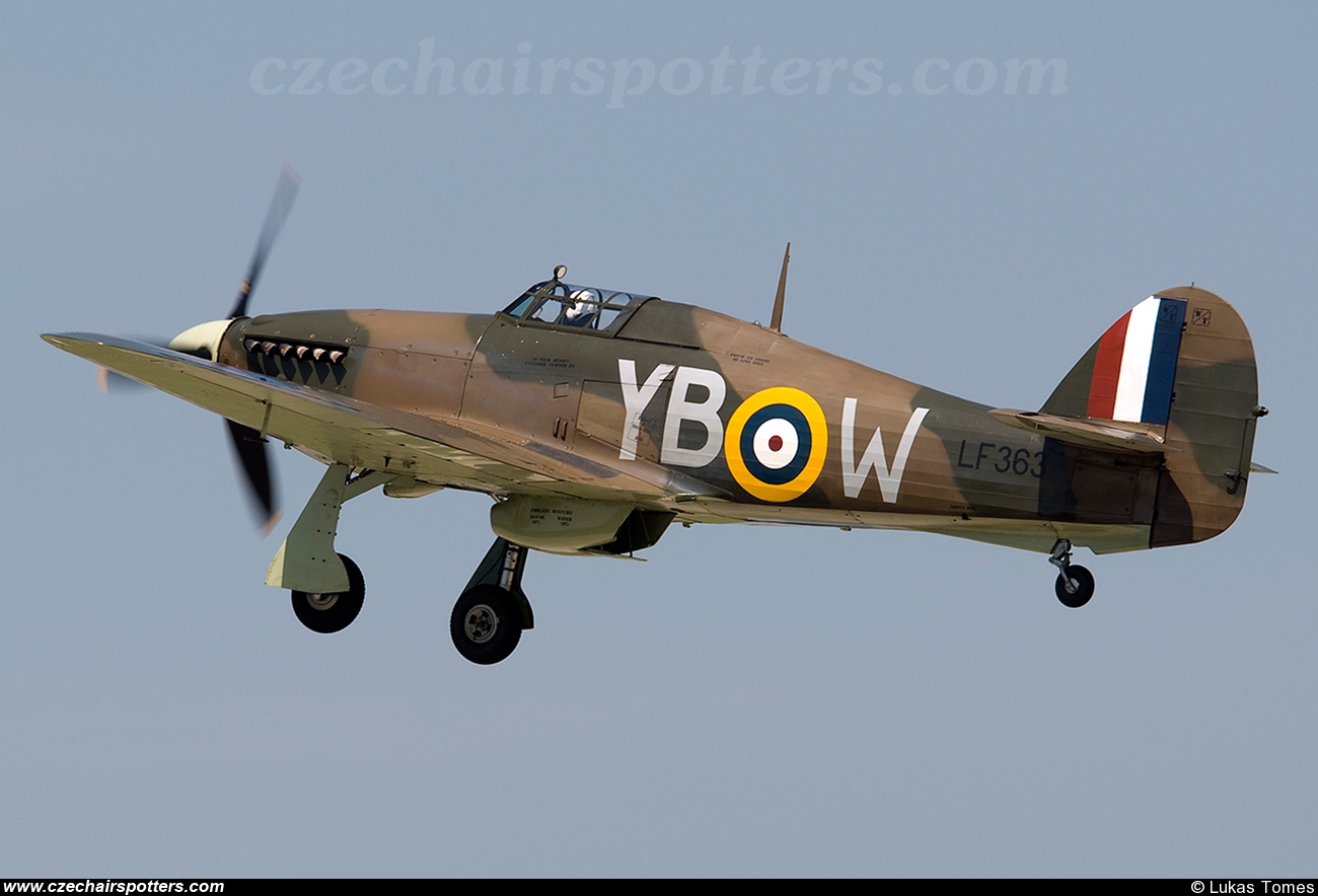 UK - Air Force – Hawker Hurricane Mk IIC LF363 / YB-W