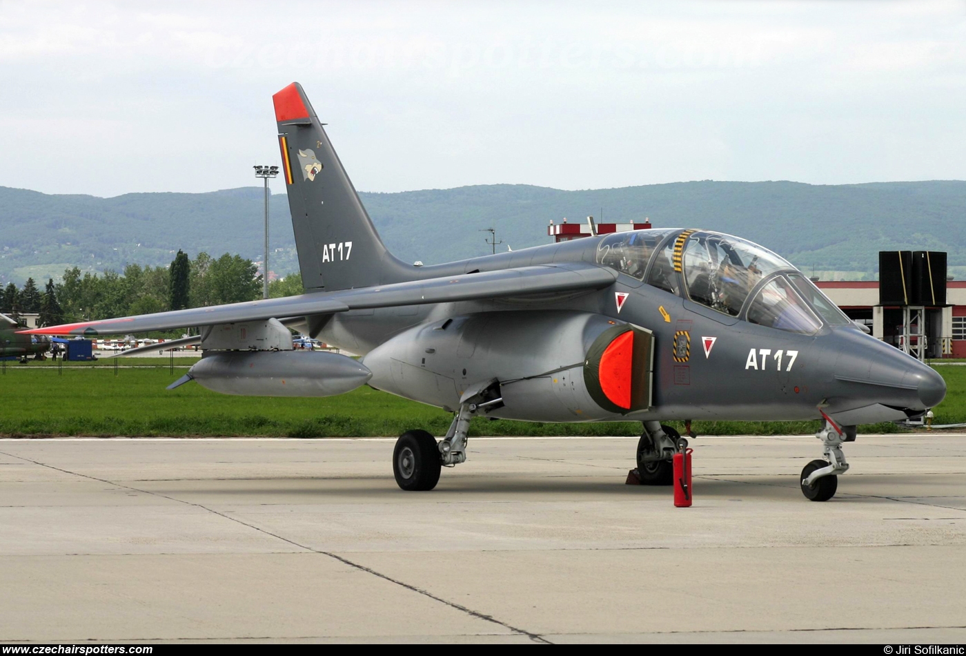 Belgium - Air Force – Dassault-Dornier  Alpha Jet 1B AT17