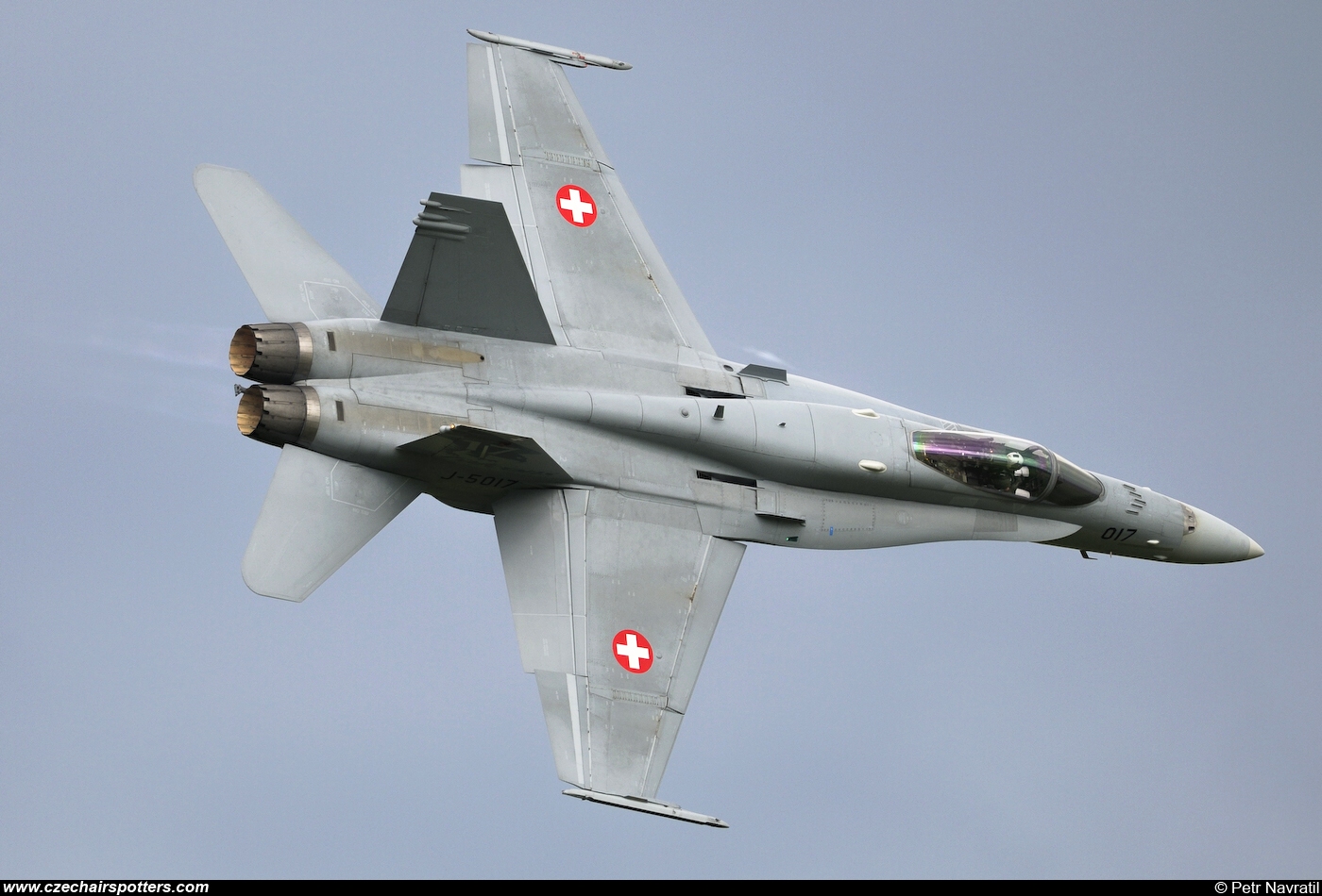 Switzerland - Air Force – McDonnell Douglas F/A-18C Hornet J-5017