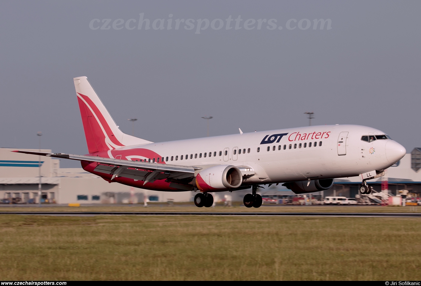 LOT Charters ( CLW , CL ) – Boeing B737-4Q8 SP-LLL