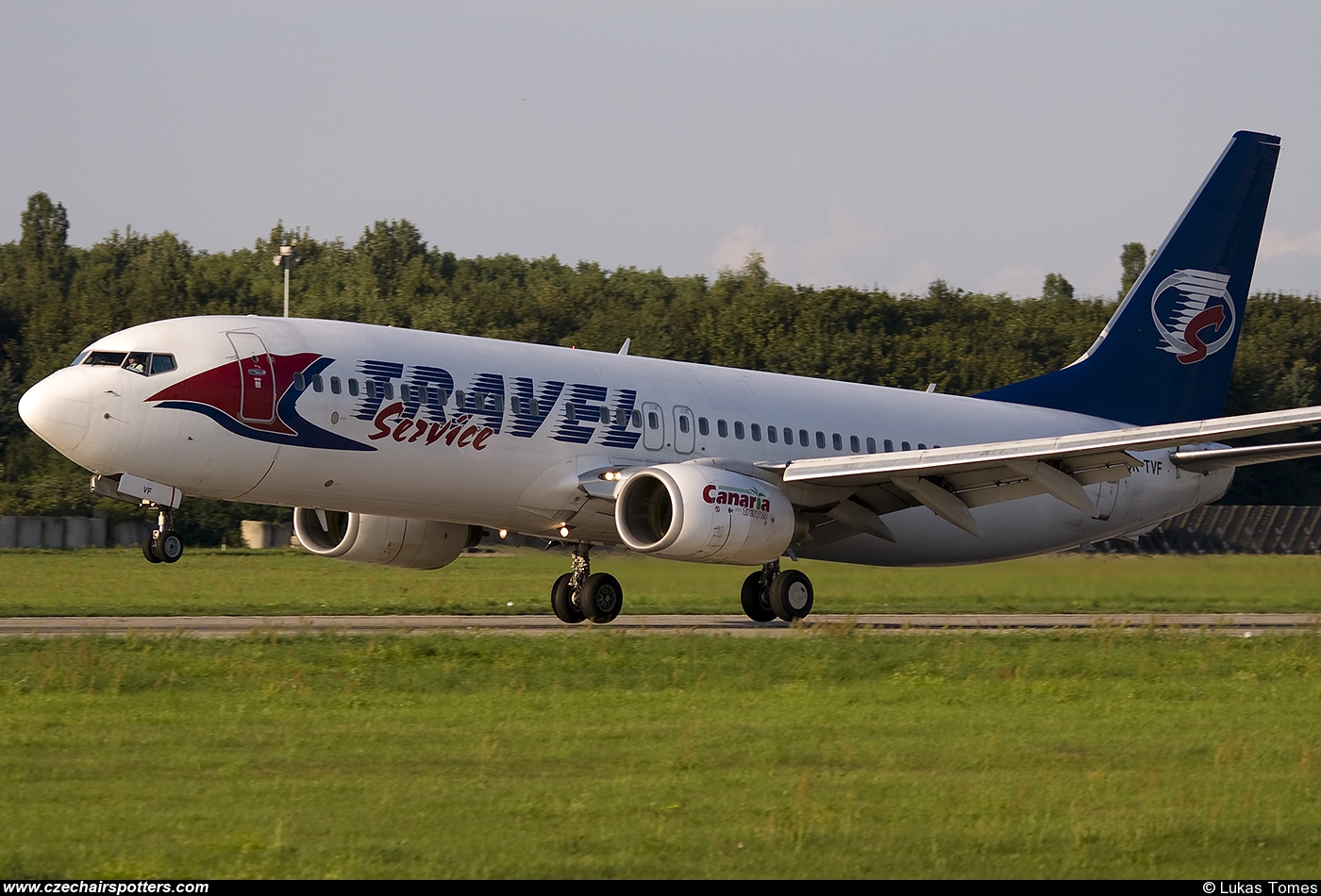 Travel Service – Boeing Boeing 737-8FN OK-TVF