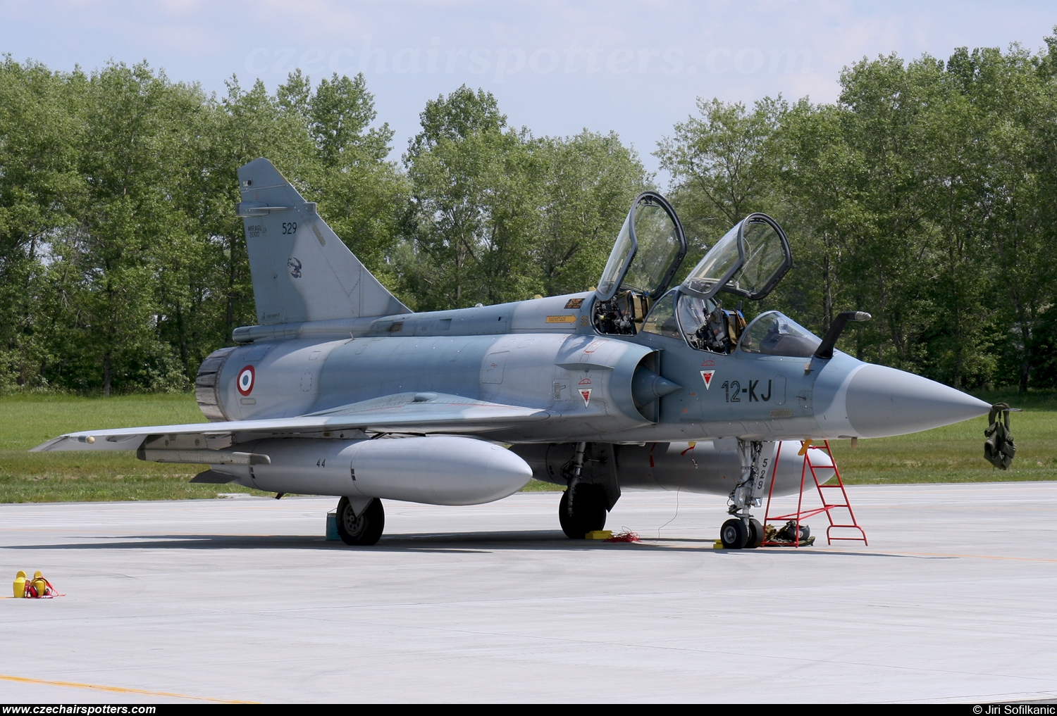 France - Air Force – Dassault Mirage 2000B 529 / 12-KJ