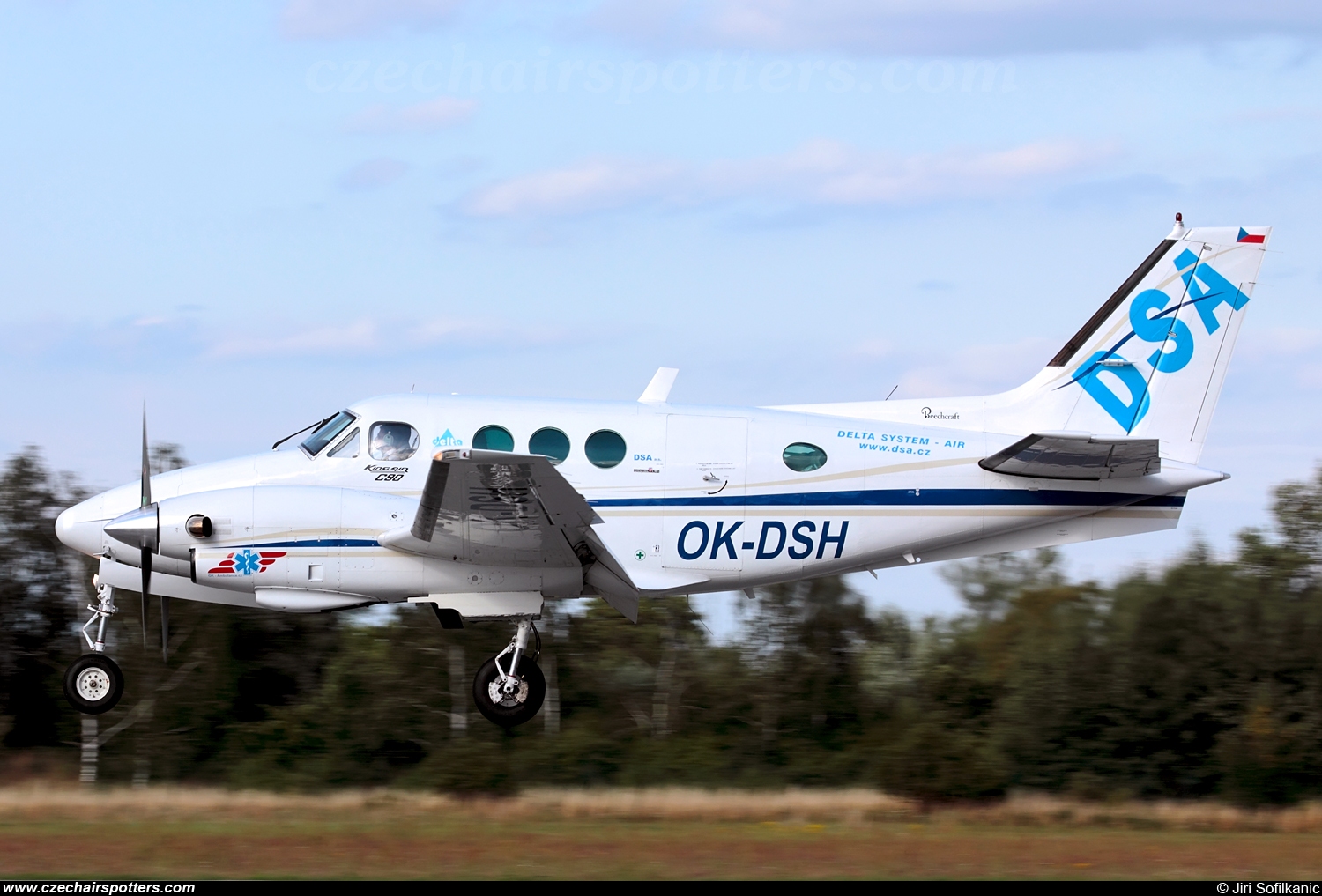 Delta System-AIR a.s. – Beech C90 King Air OK-DSH