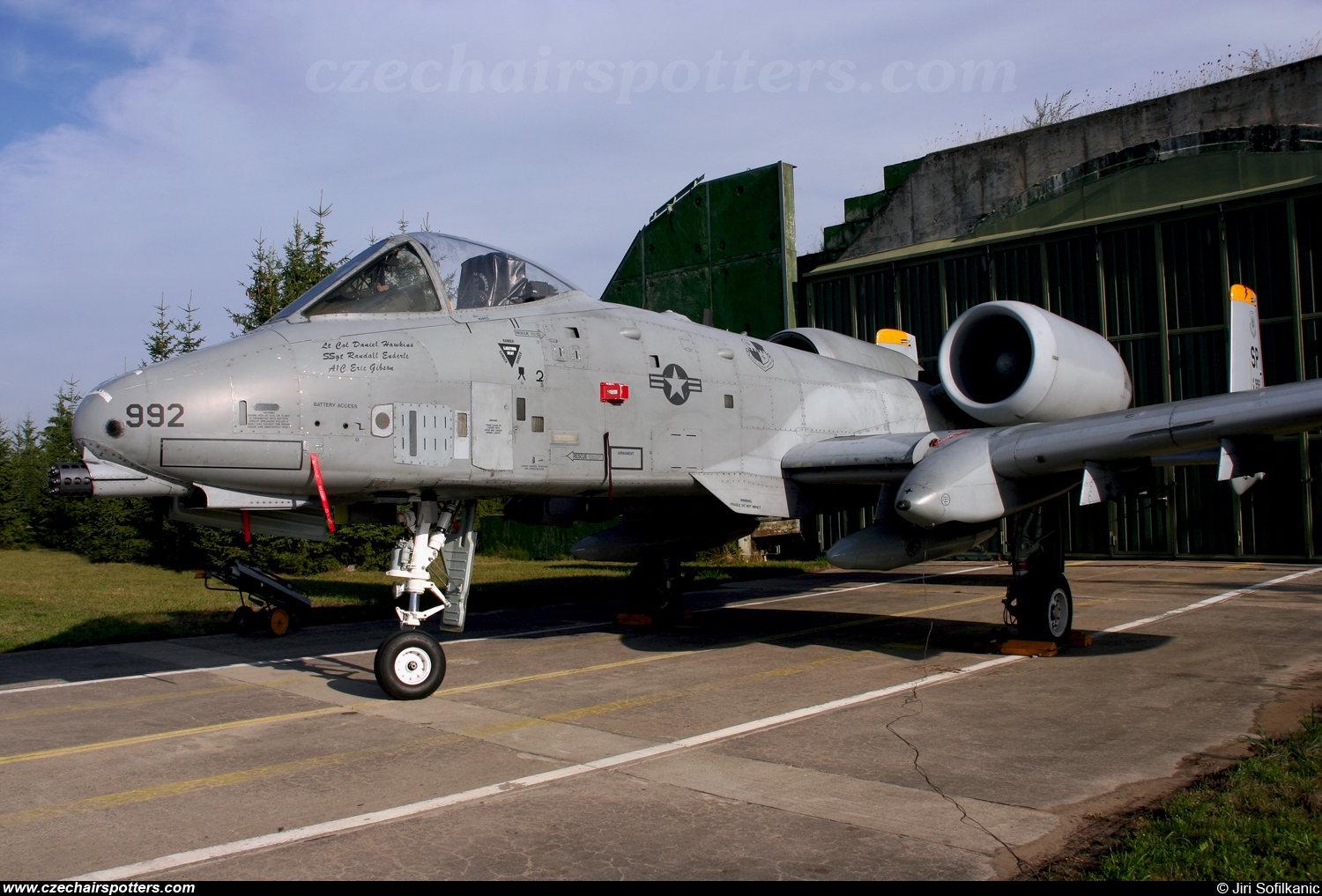USA - Air Force – Fairchild A-10A Thunderbolt II 81-0992 / SP