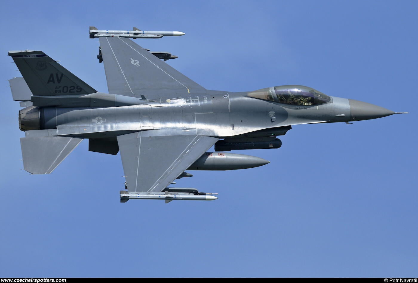 USA - Air Force – Lockheed F-16CJ Fighting Falcon 89-2029