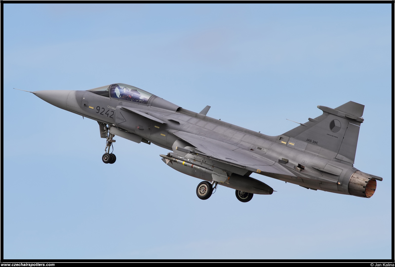 Czech - Air Force – Saab JAS39C Gripen 9242