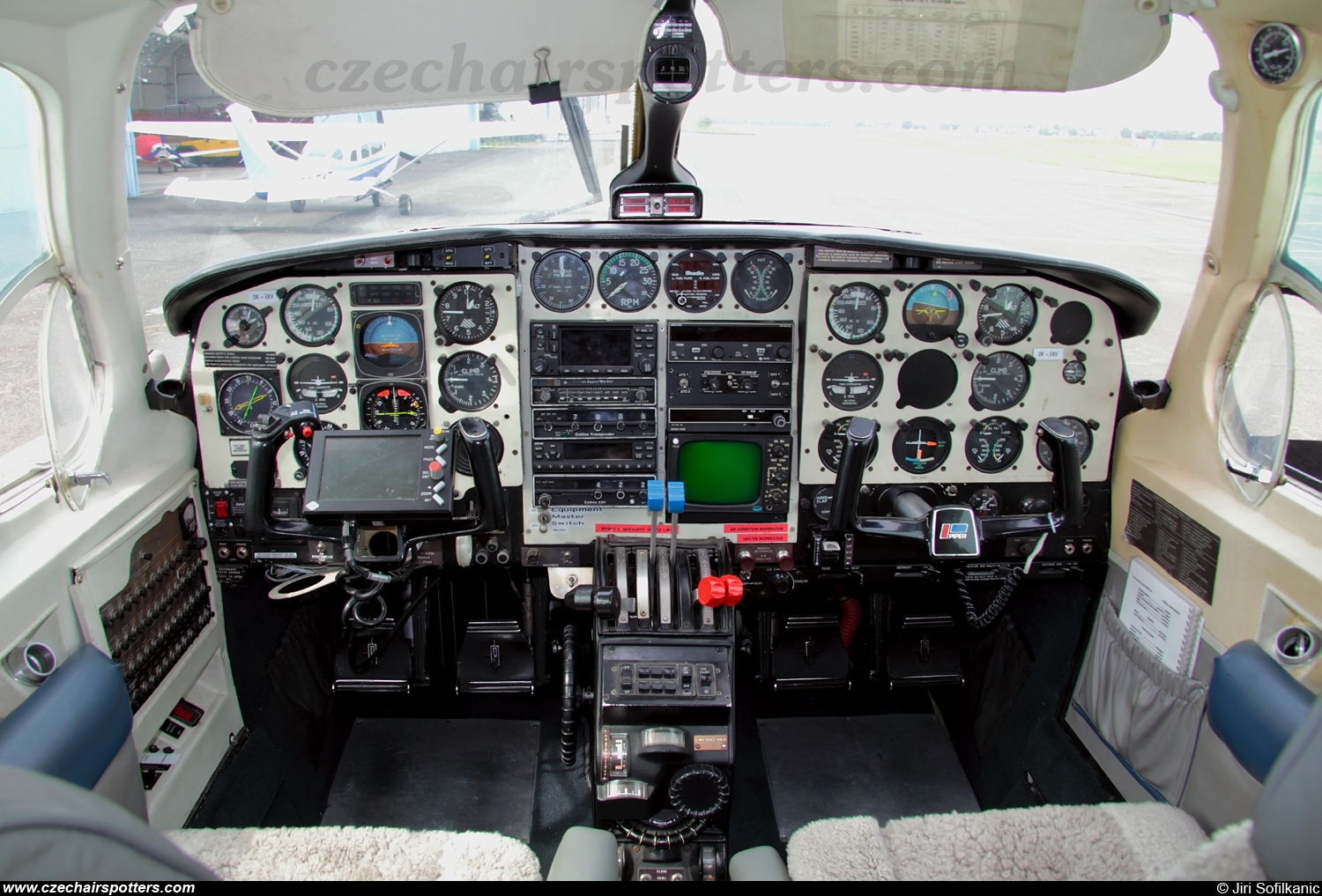 Argus Geo System – Piper  PA-31-350 Chieftain OK-EKV