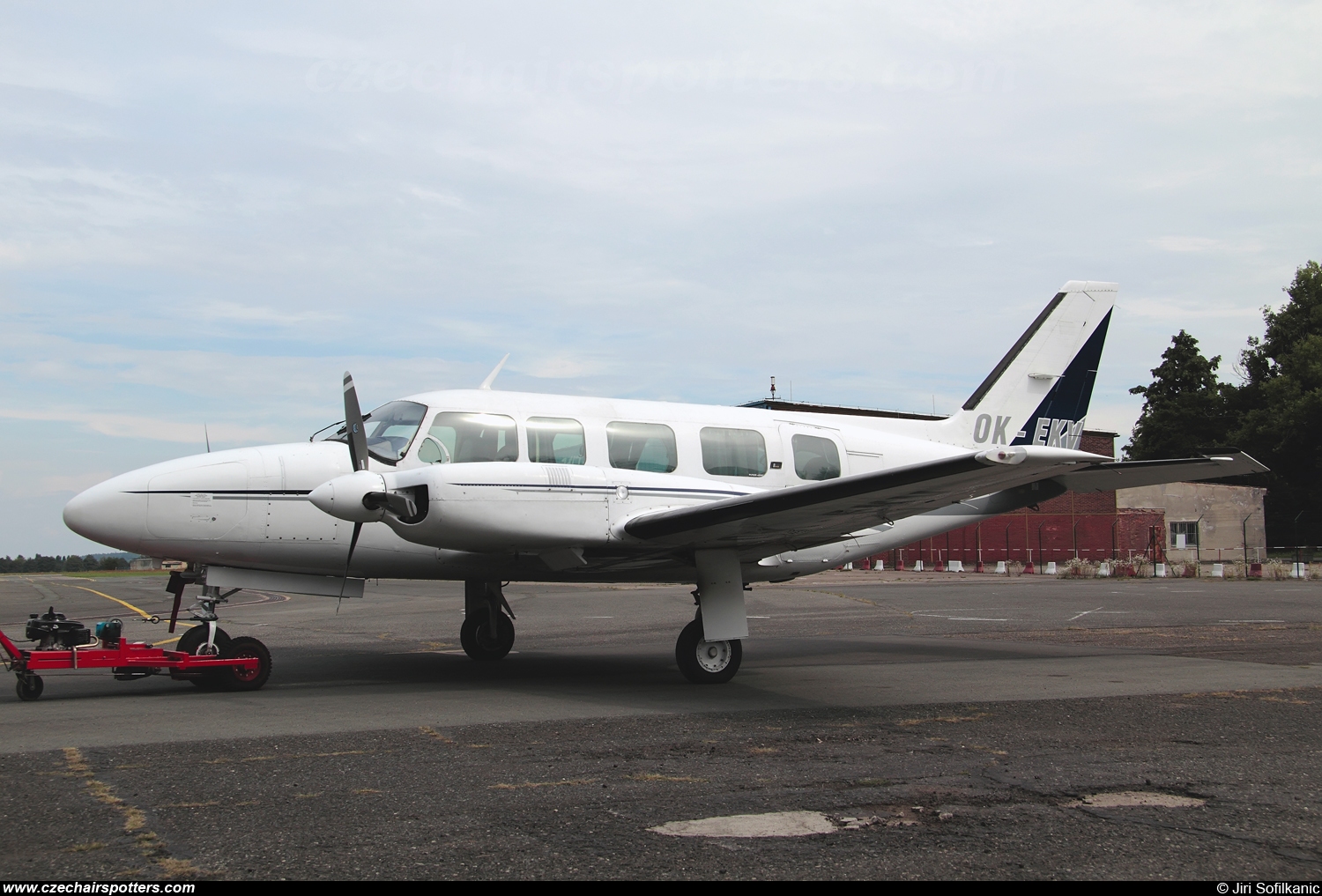 Argus Geo System – Piper  PA-31-350 Chieftain OK-EKV