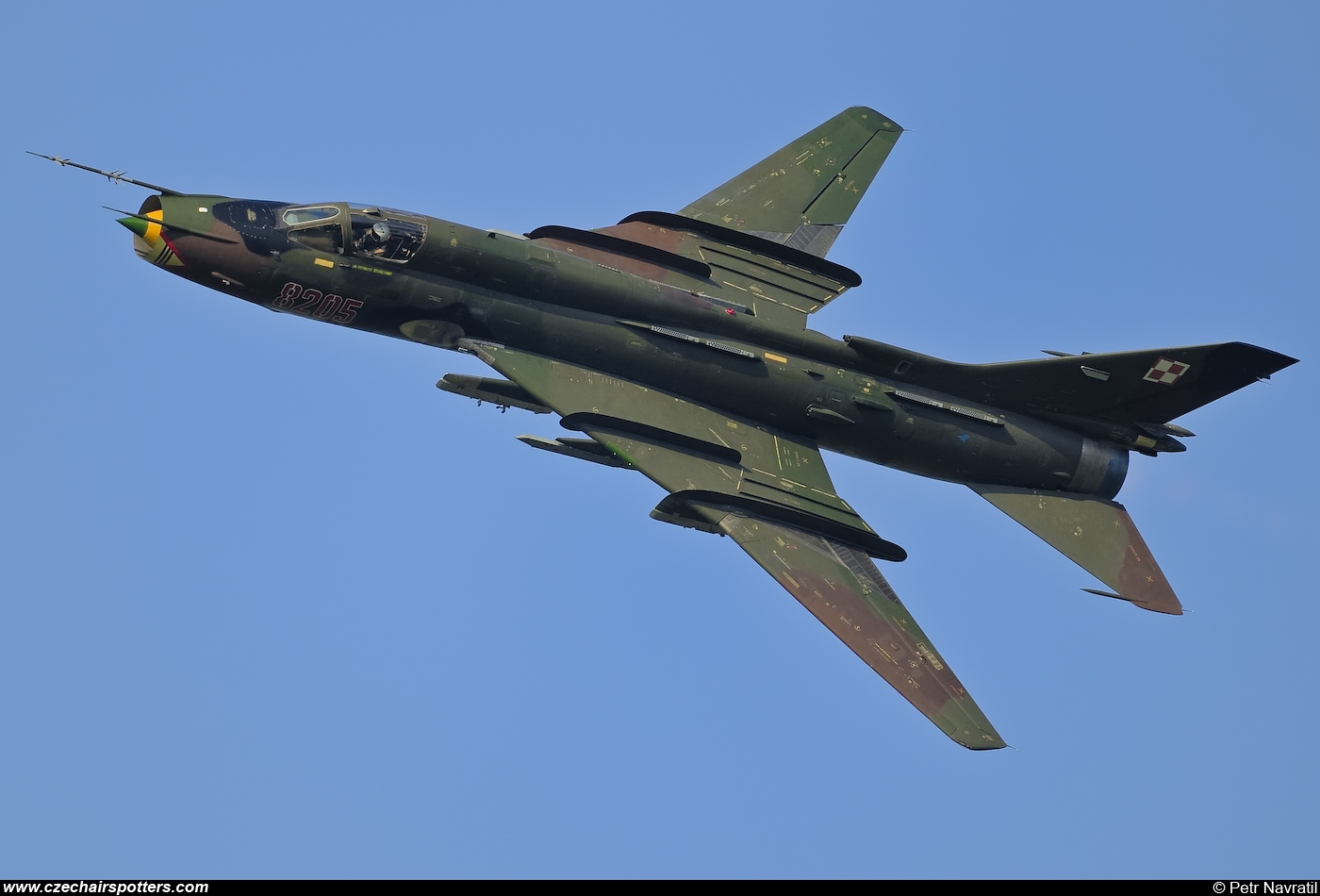 Poland - Air Force – Sukhoi Su-22 M-4 Fitter 8205