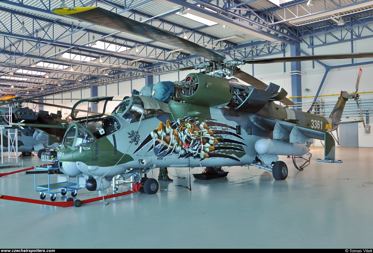Czech - Air Force – Mil Mi-35 Hind  3361