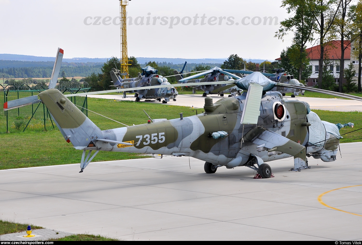 Czech - Air Force – Mil Mi-24V Hind 7355