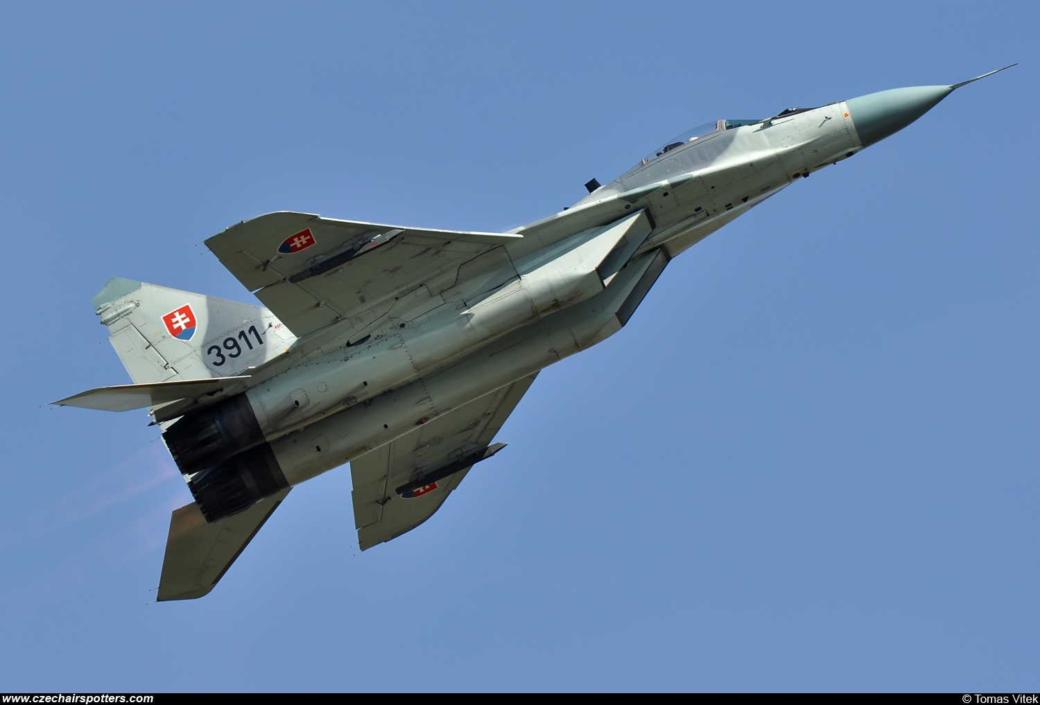Slovakia - Air Force – Mikoyan-Gurevich MiG-29AS / 9-12A 3911