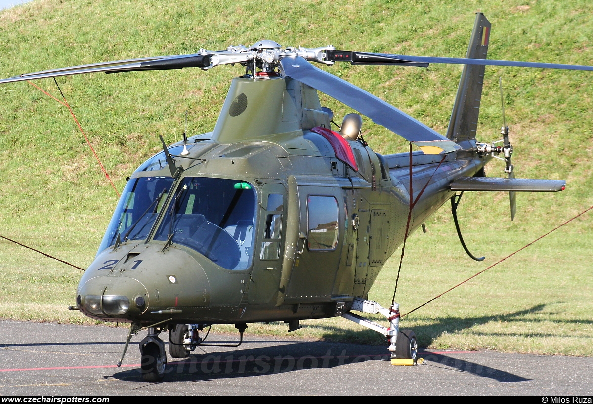 Belgium - Air Force – Agusta Westland Agusta A-109HO (A-109BA) H21