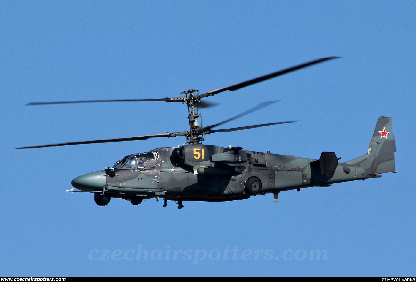 Russia - Air Force – Kamov Ka-52 Alligator (Hokum B) 51