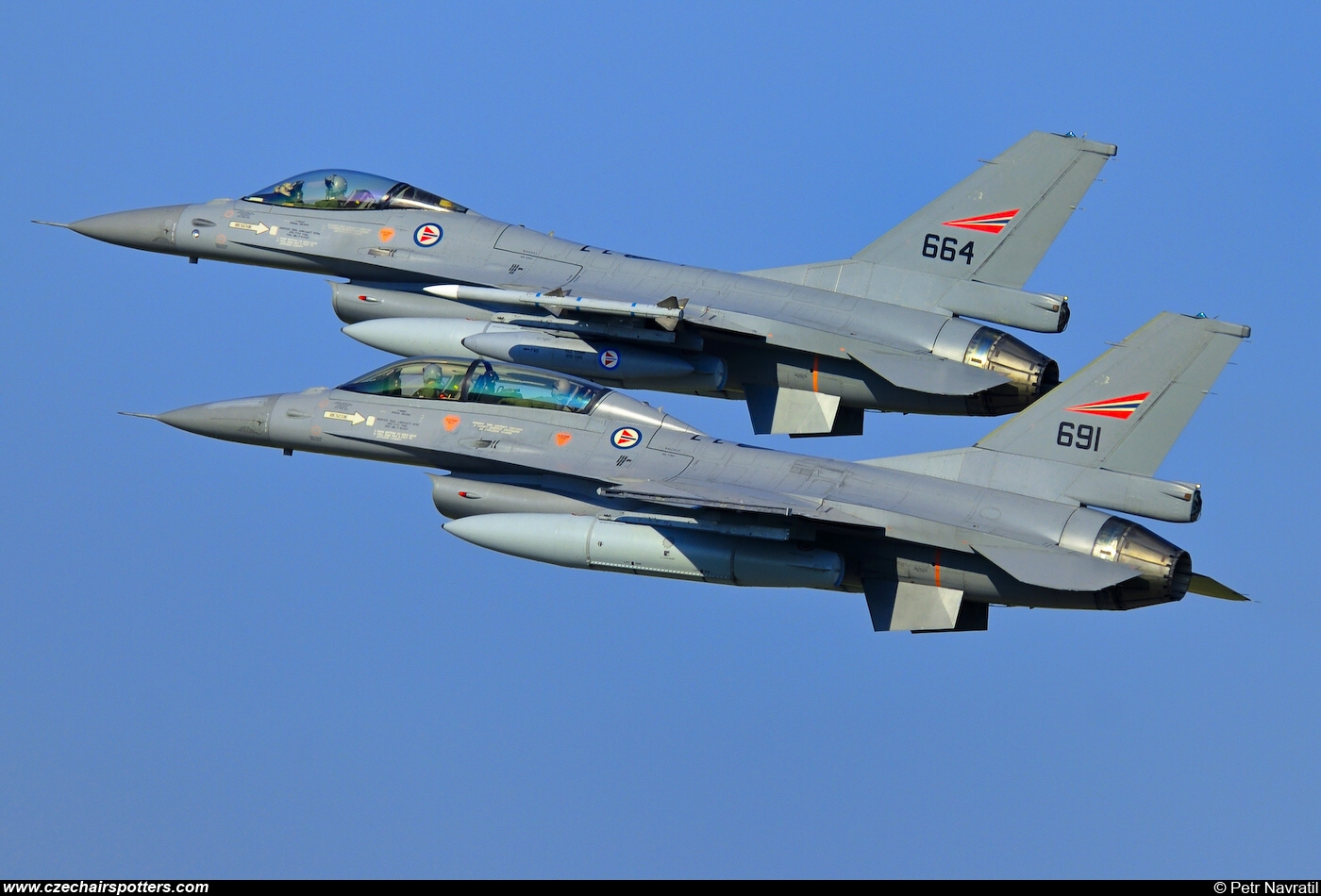Norway - Air Force – General Dynamics F-16BM Fighting Falcon 691