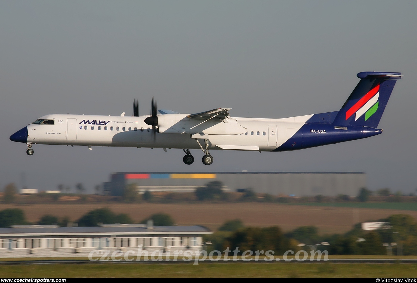 Malev - Hungarian Airlines – De Havilland Canada DHC-8-402Q Dash 8 HA-LQA