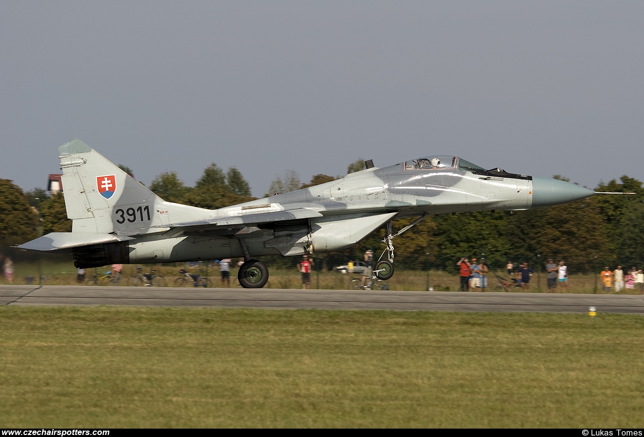 Slovakia - Air Force – Mikoyan-Gurevich MiG-29AS / 9-12A 3911