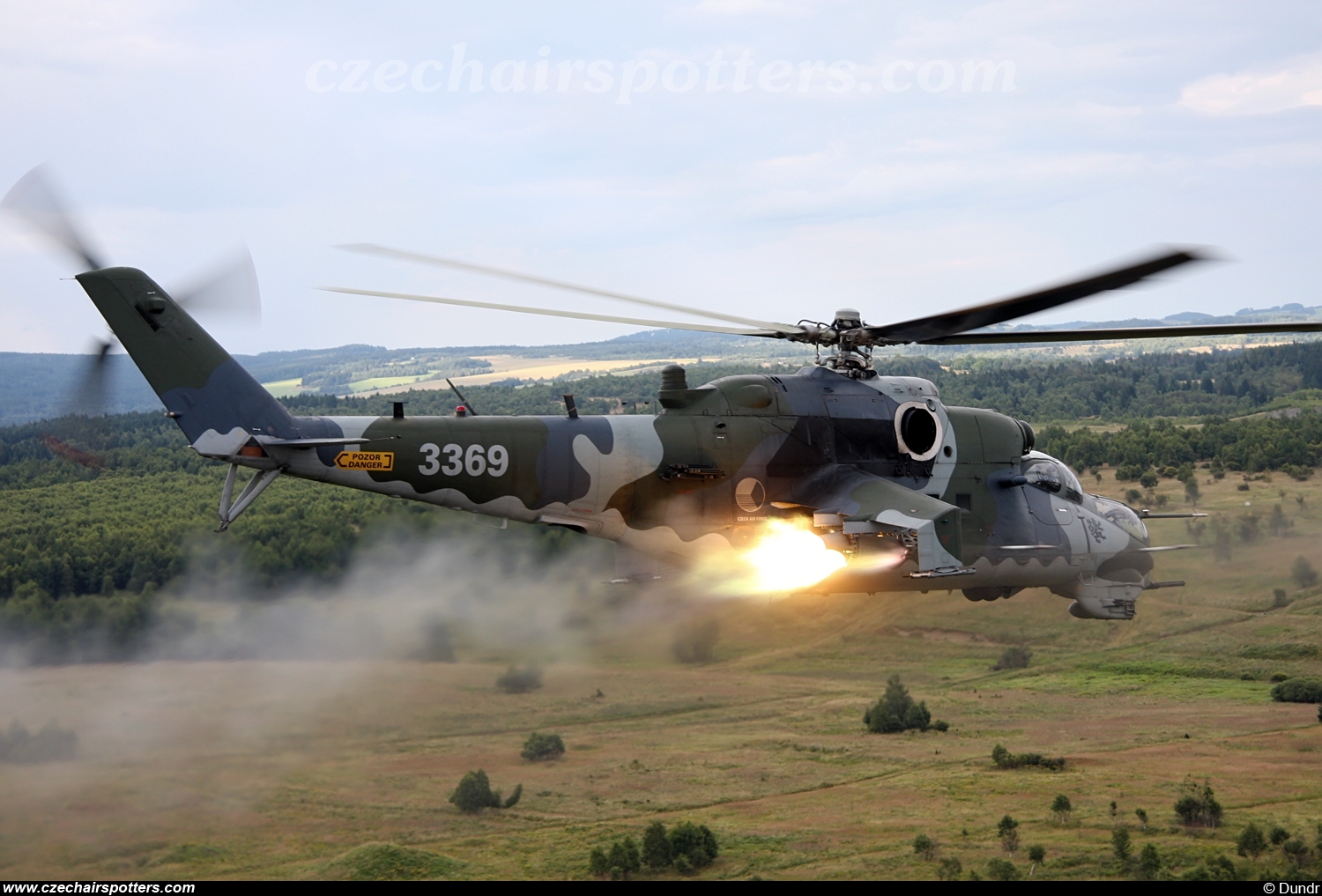 Czech - Air Force – Mil Mi-24V Hind 3369