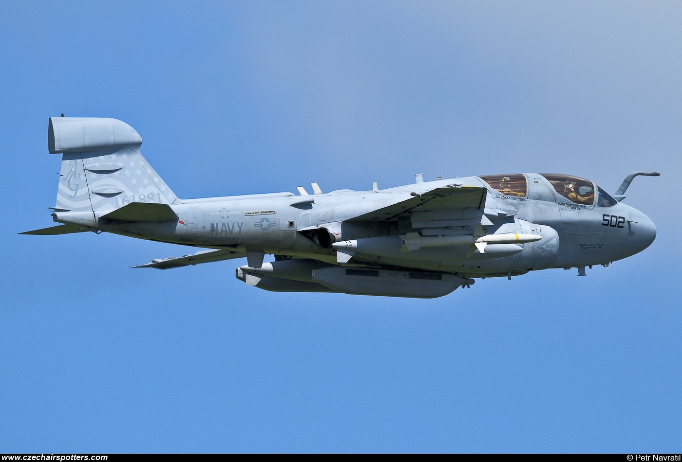 USA - Navy – Grumman EA-6B Prowler AG-502