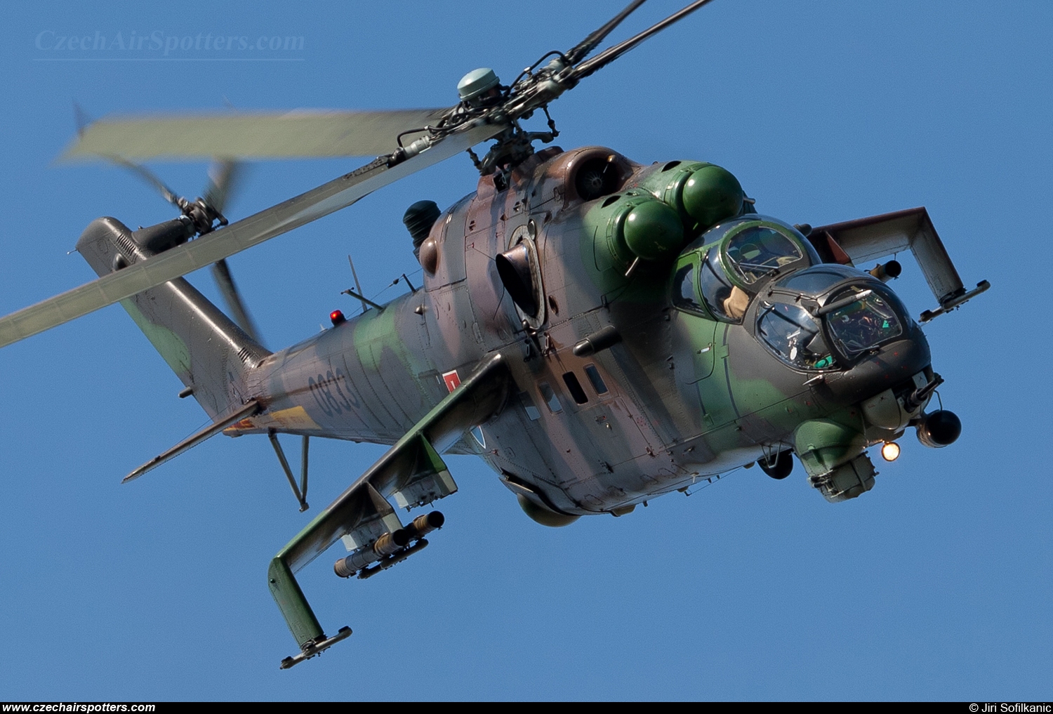 Slovakia - Air Force – Mil Mi-24V Hind 0833