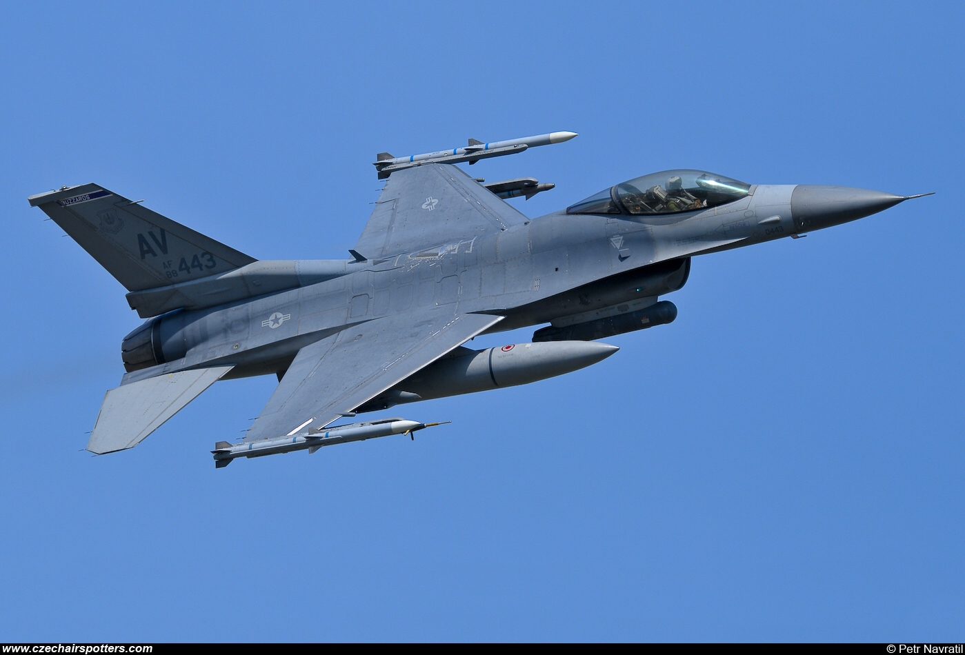 USA - Air Force – Lockheed Martin F-16CJ Fighting Falcon 88-0443