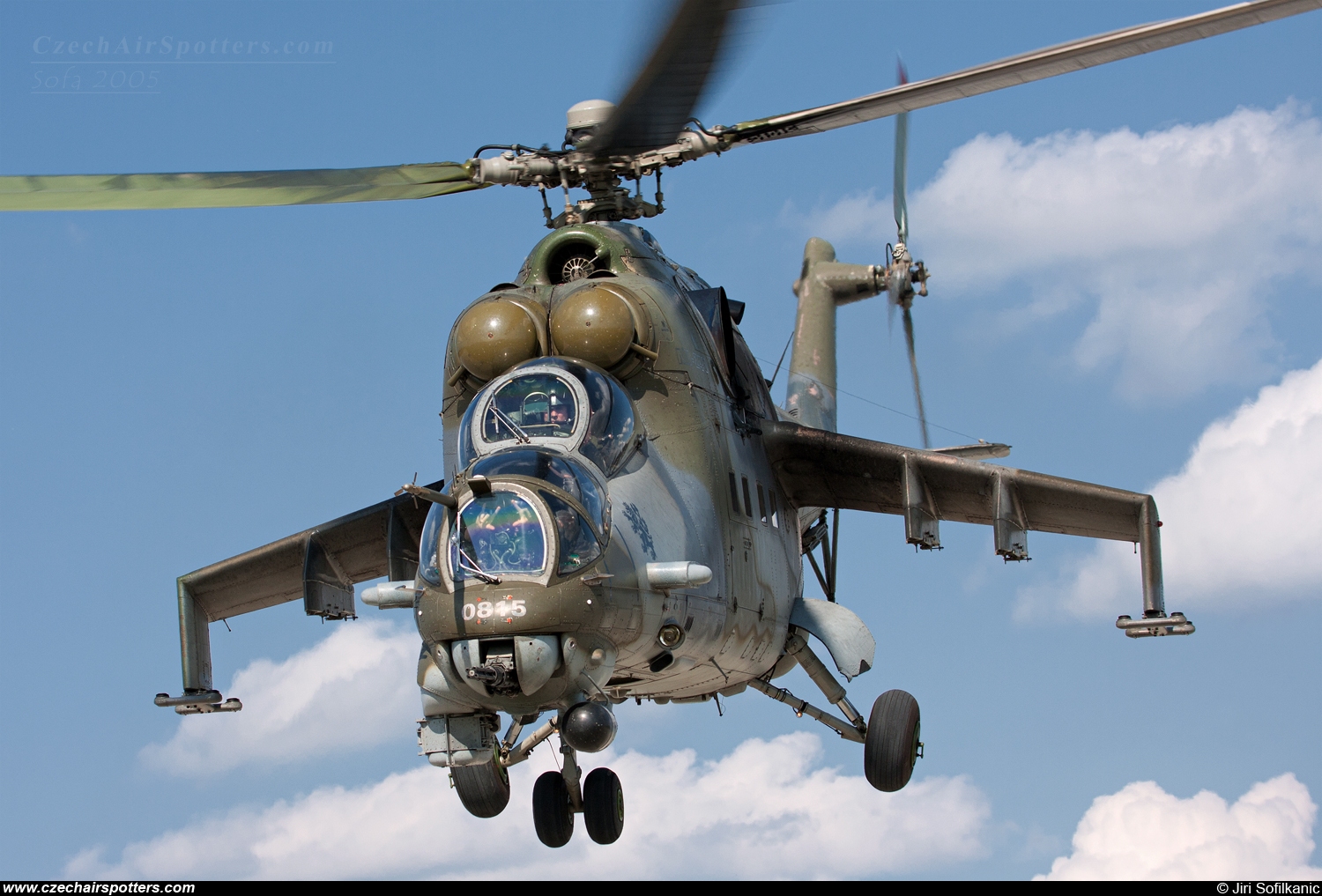 Czech - Air Force – Mil Mi-24V Hind 0815