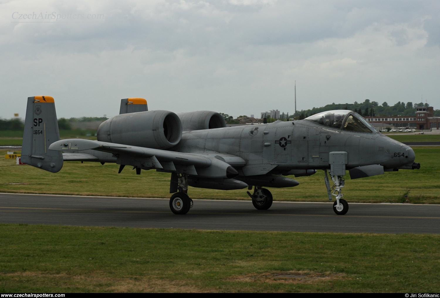 USA - Air Force – Fairchild A-10A Thunderbolt II 82-0654 / SP