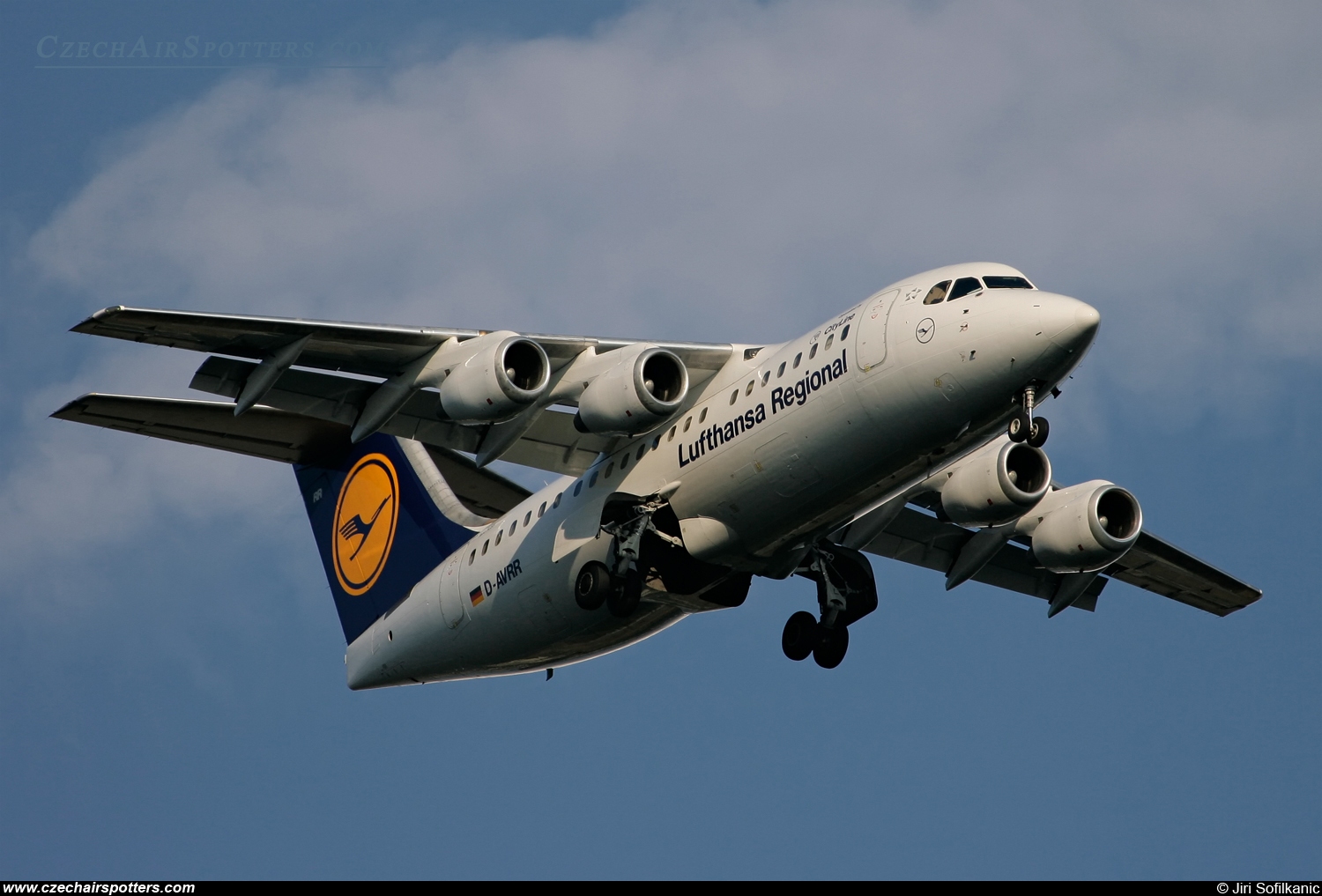 Lufthansa Regional - CityLine (CLH, CL) – British Aerospace BAe 146-RJ85 D-AVRR