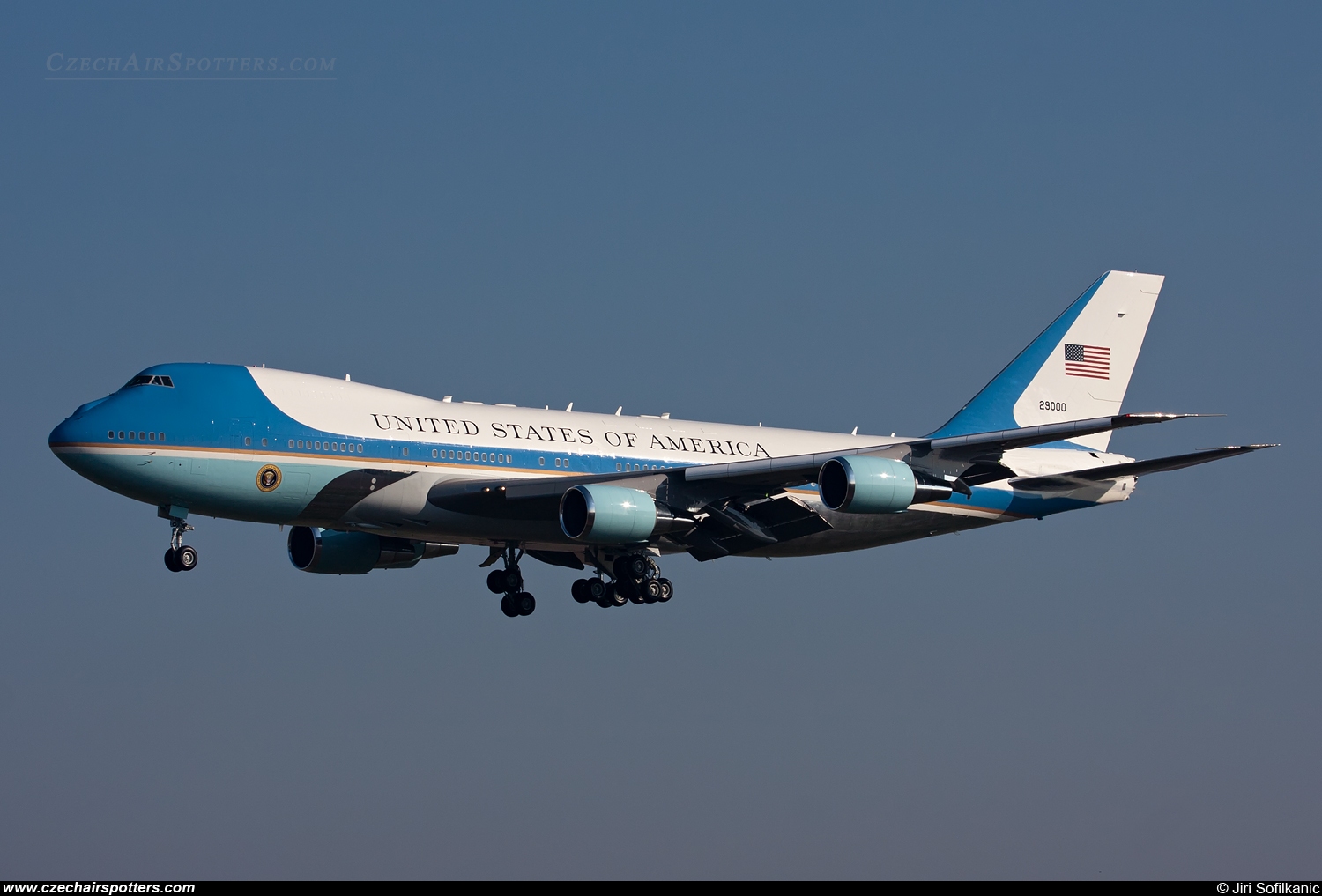 USA - Air Force – Boeing B747-2G4B (VC-25A) 92-9000