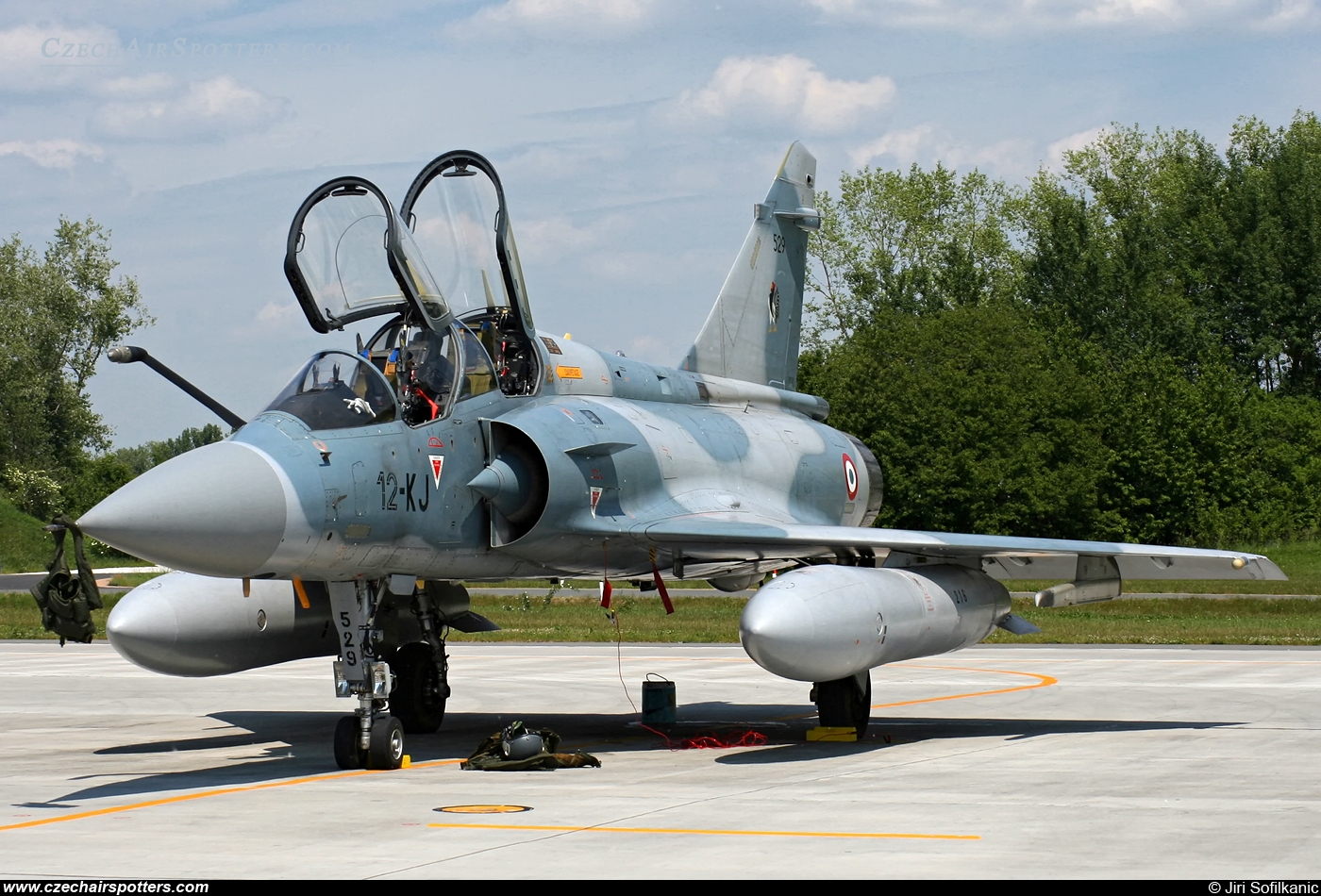France - Air Force – Dassault Mirage 2000B 529 / 12-KJ