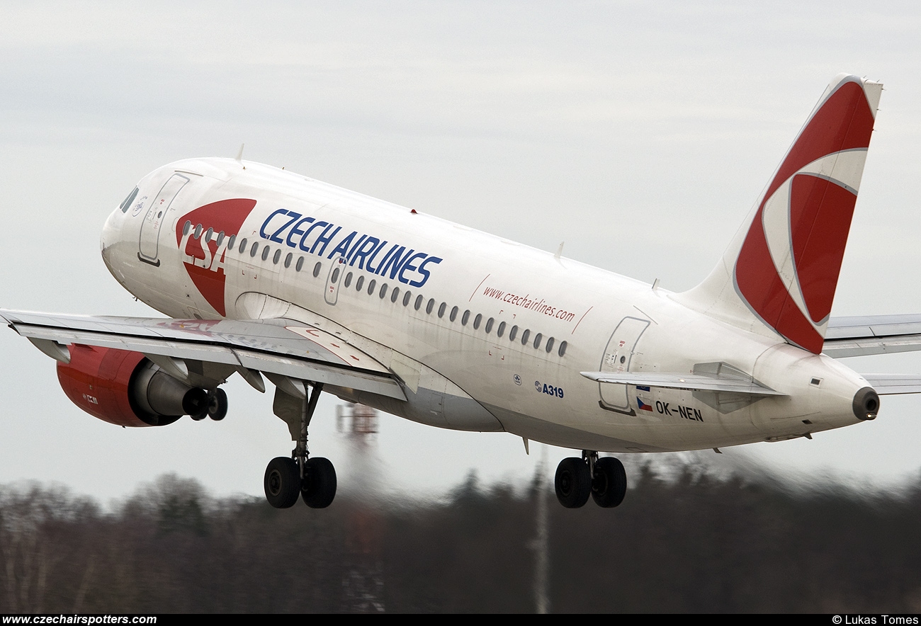 CSA - Czech Airlines – Airbus A319-112 OK-NEN
