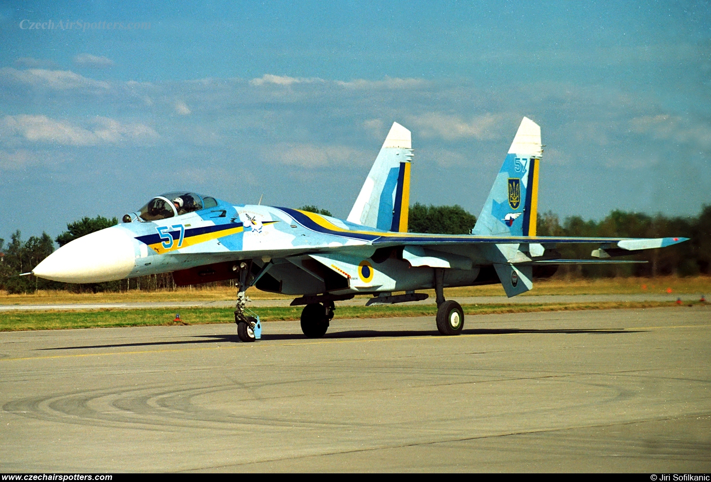 Ukraine - Air Force – Sukhoi Su-27 Flanker B 57