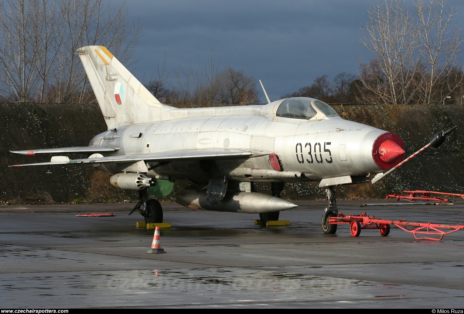 Czechoslovakia - Air Force – Mikoyan-Gurevich MiG-21F 0305