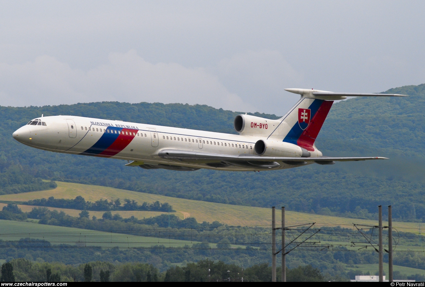 Slovakia - Air Force – Tupolev Tu-154M OM-BYO