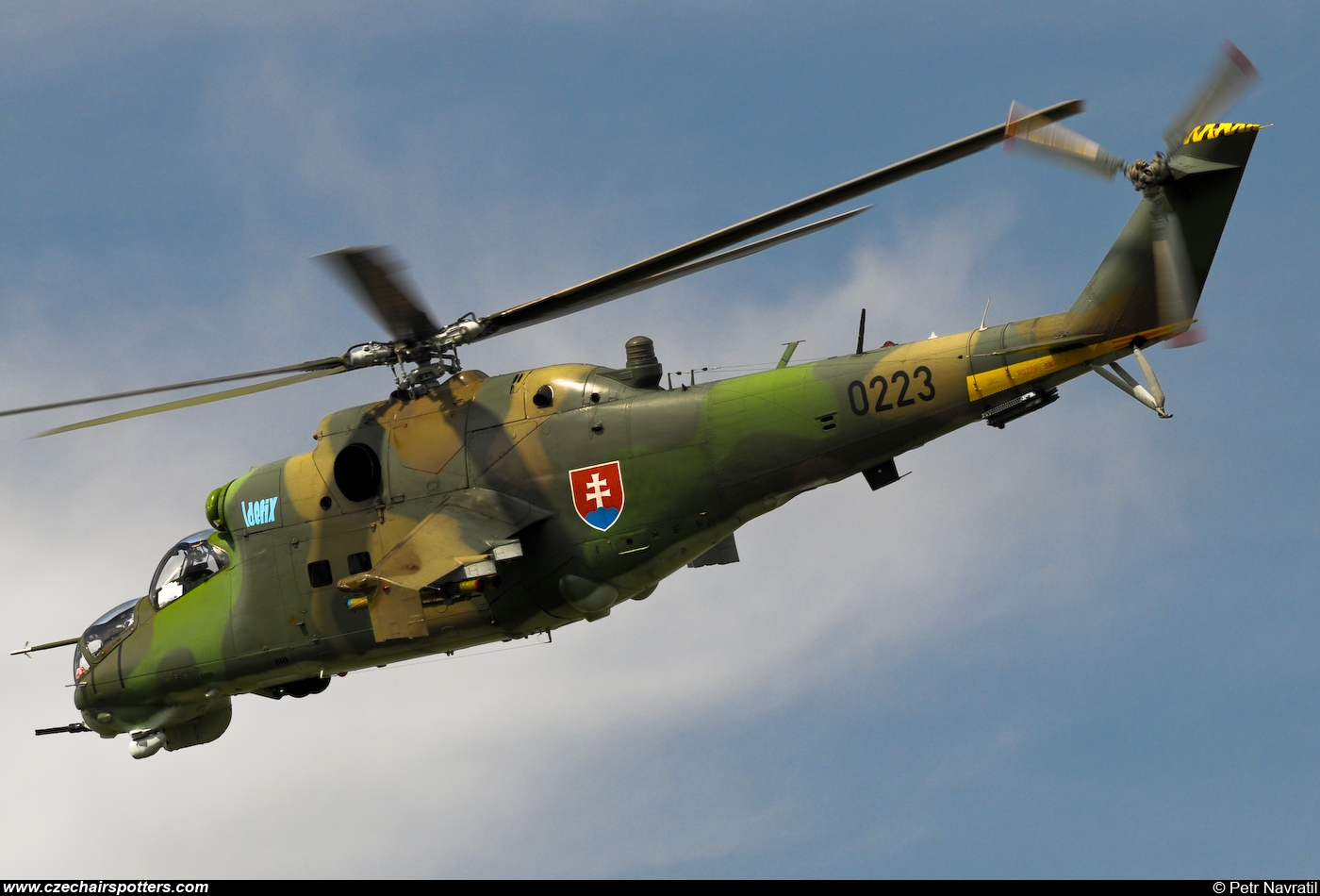 Slovakia - Air Force – Mil Mi-24D Hind 0223