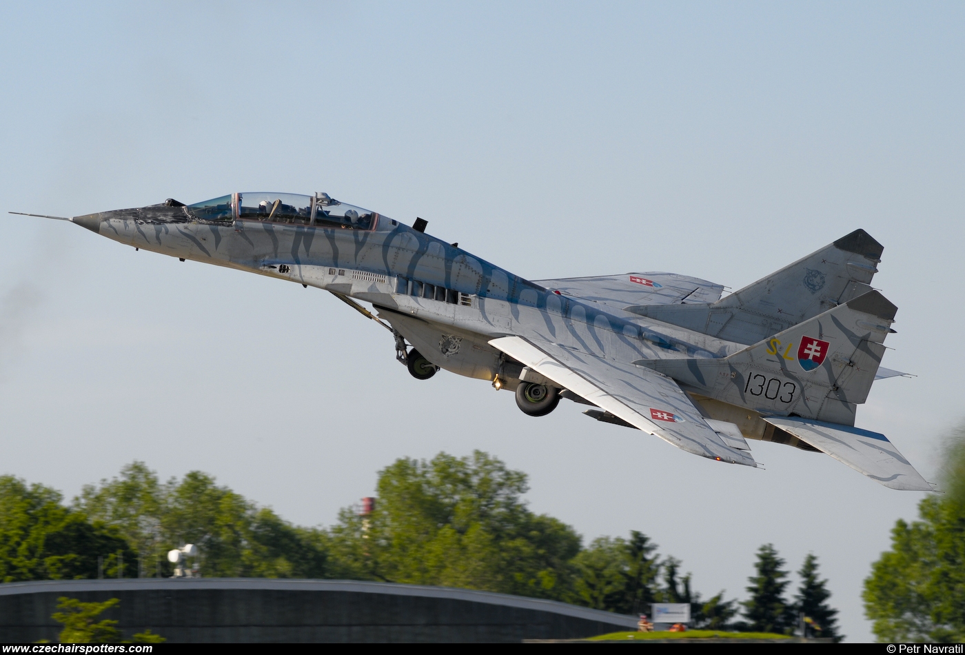 Slovakia - Air Force – Mikoyan-Gurevich MiG-29UBS / 9-51 1303